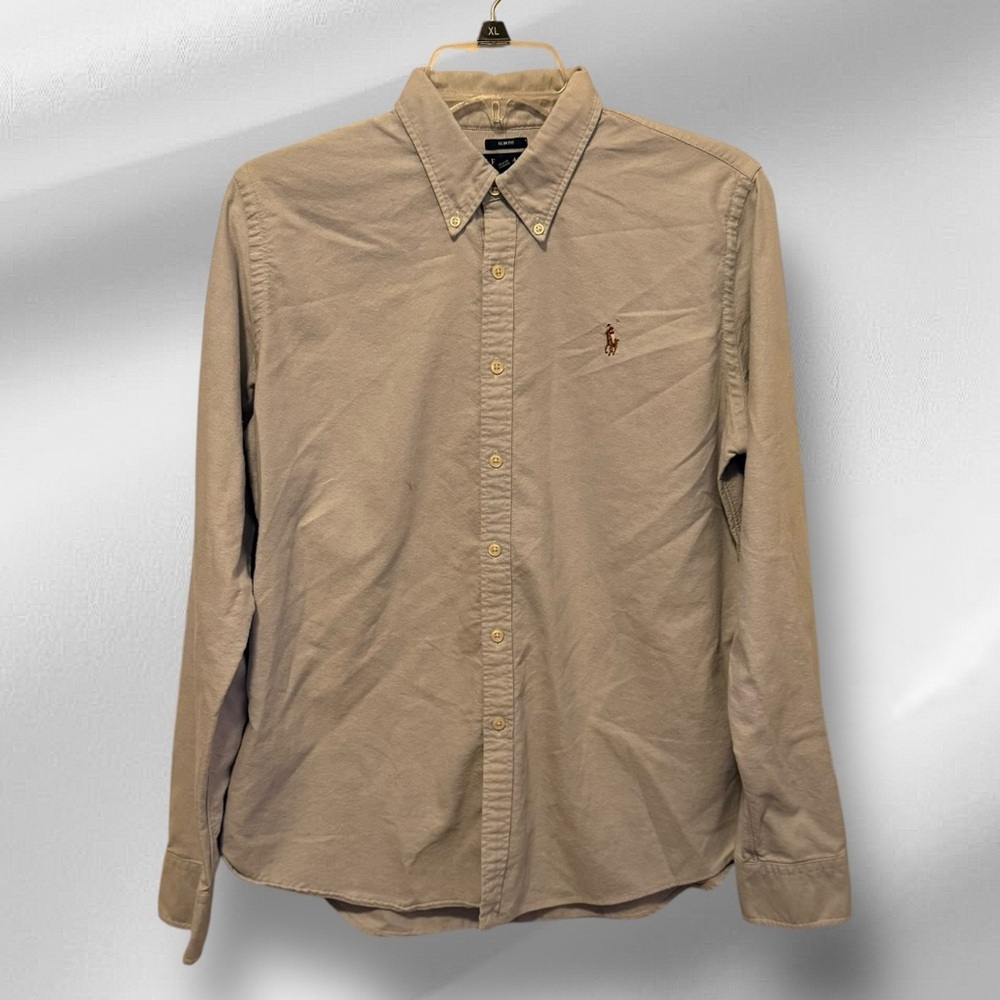 Vintage‎ Polo Ralph Lauren Slim Fit Dress Shirt